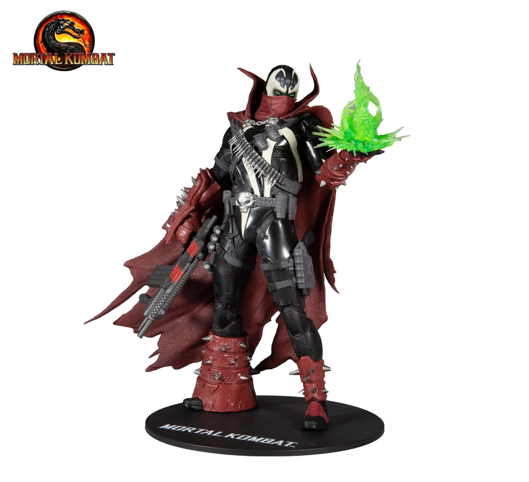 Mortal Kombat 11, Spawn, black armor, HD Desktop Wallpaper