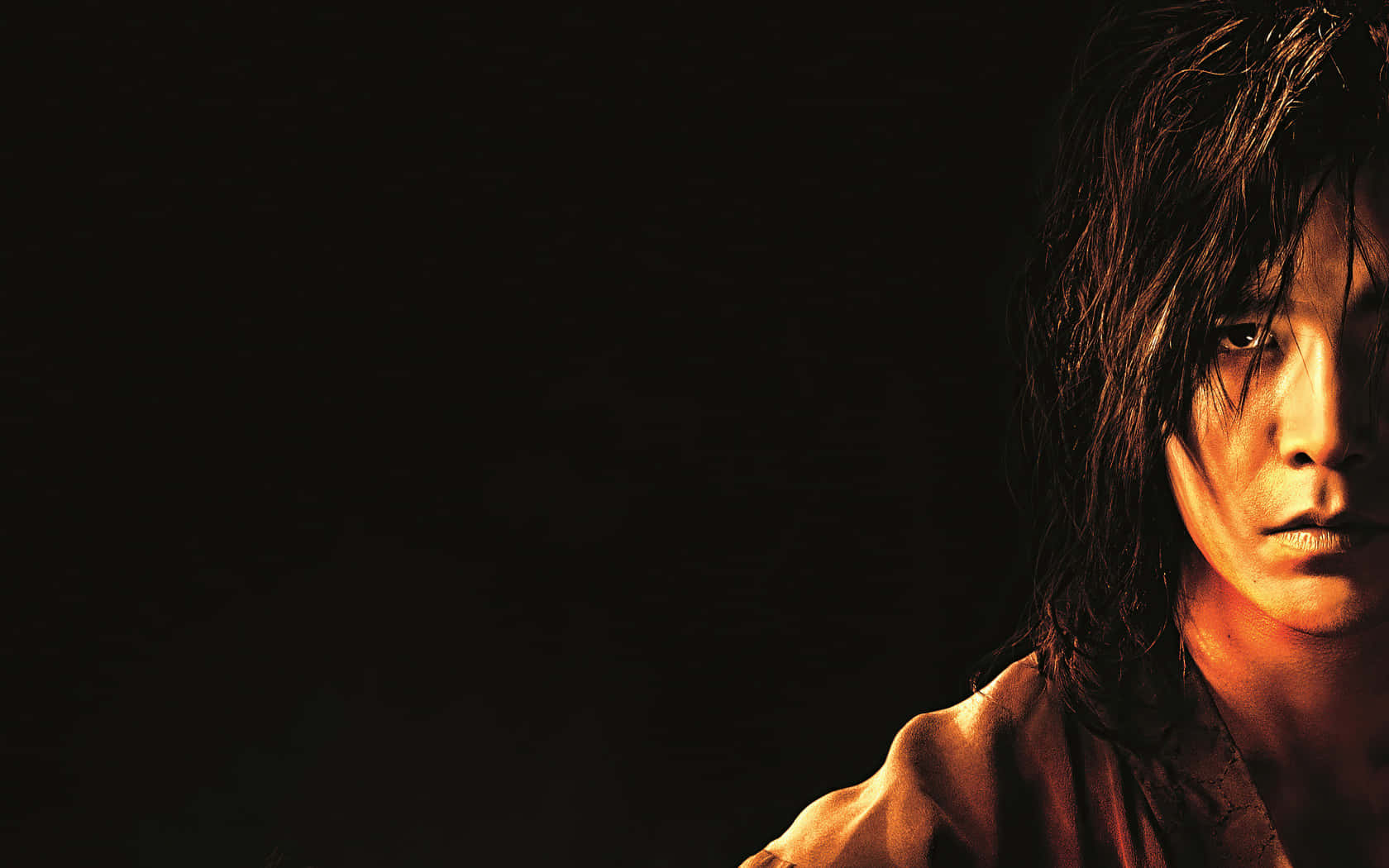 Mortal Kombat 2021, cinematic brutality, man with wet dark hair, HD Desktop Wallpaper