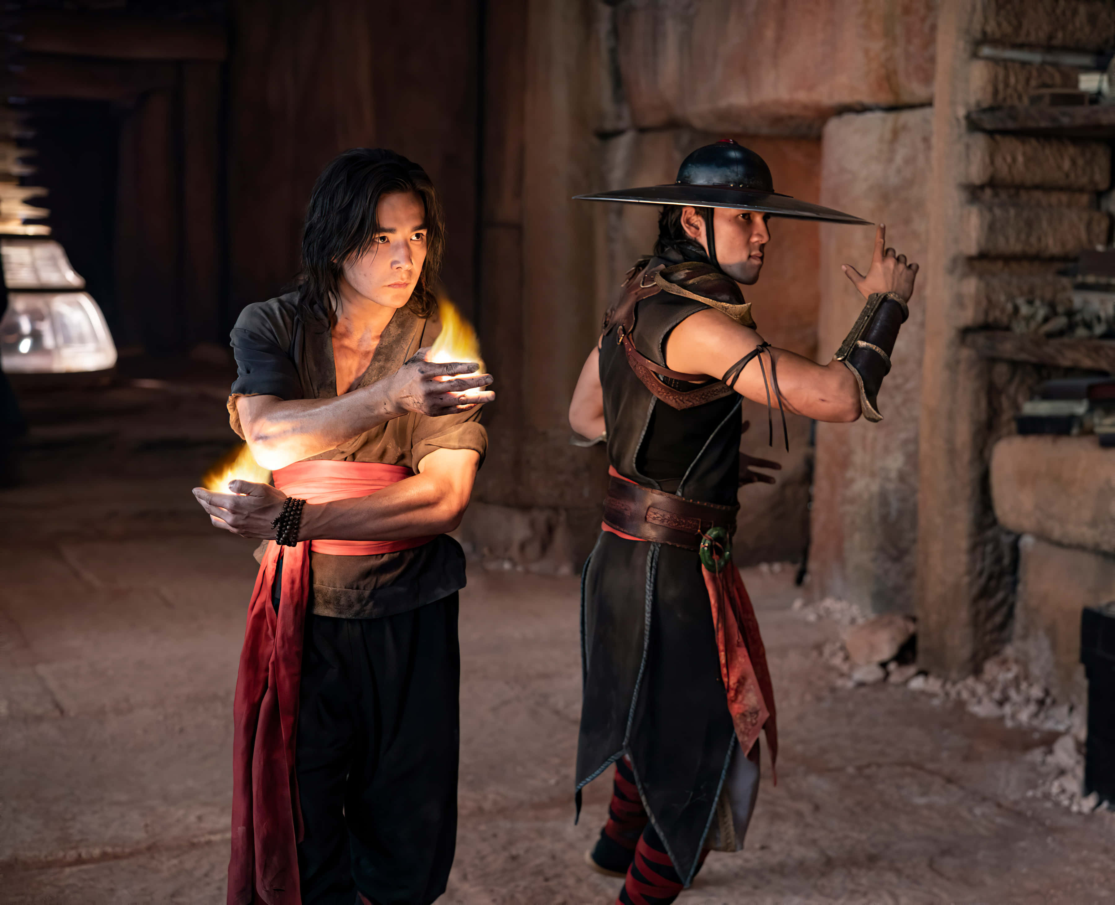 Mortal Kombat 2021, martial artists, ancient robes, 2K Desktop Wallpaper