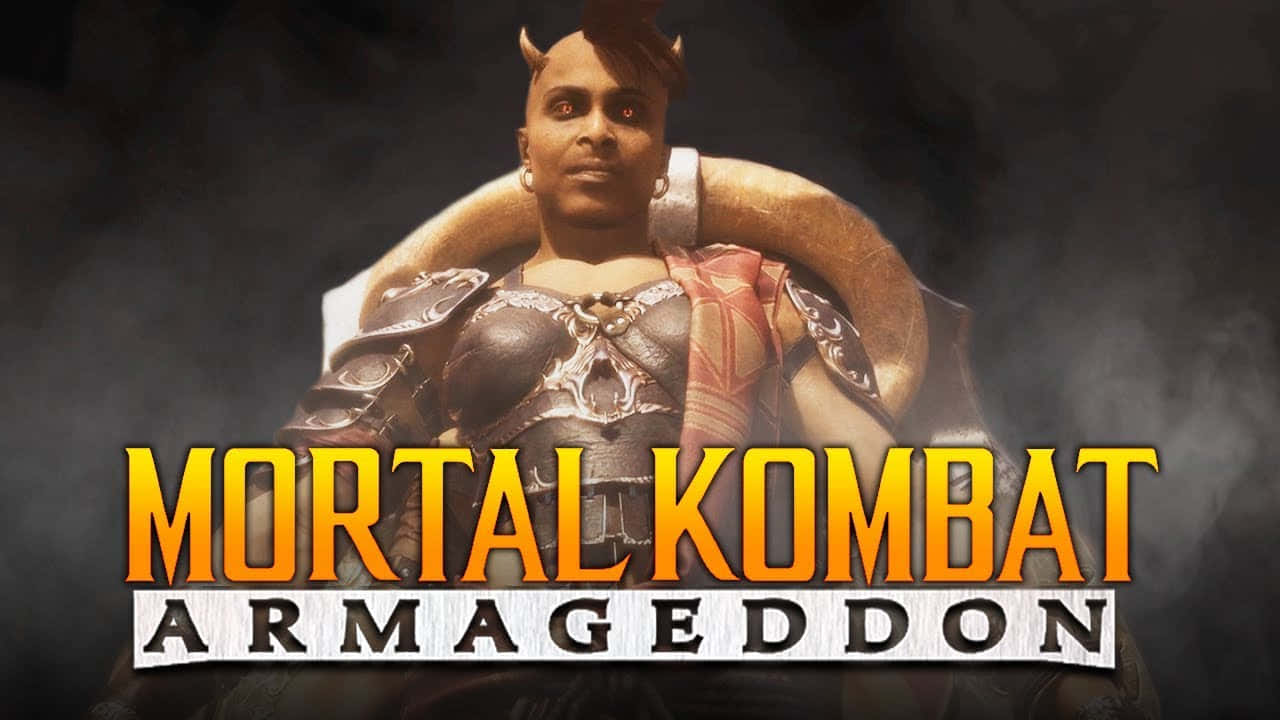 Mortal Kombat Armageddon, horned warrior, ornate armor, HD Desktop Wallpaper