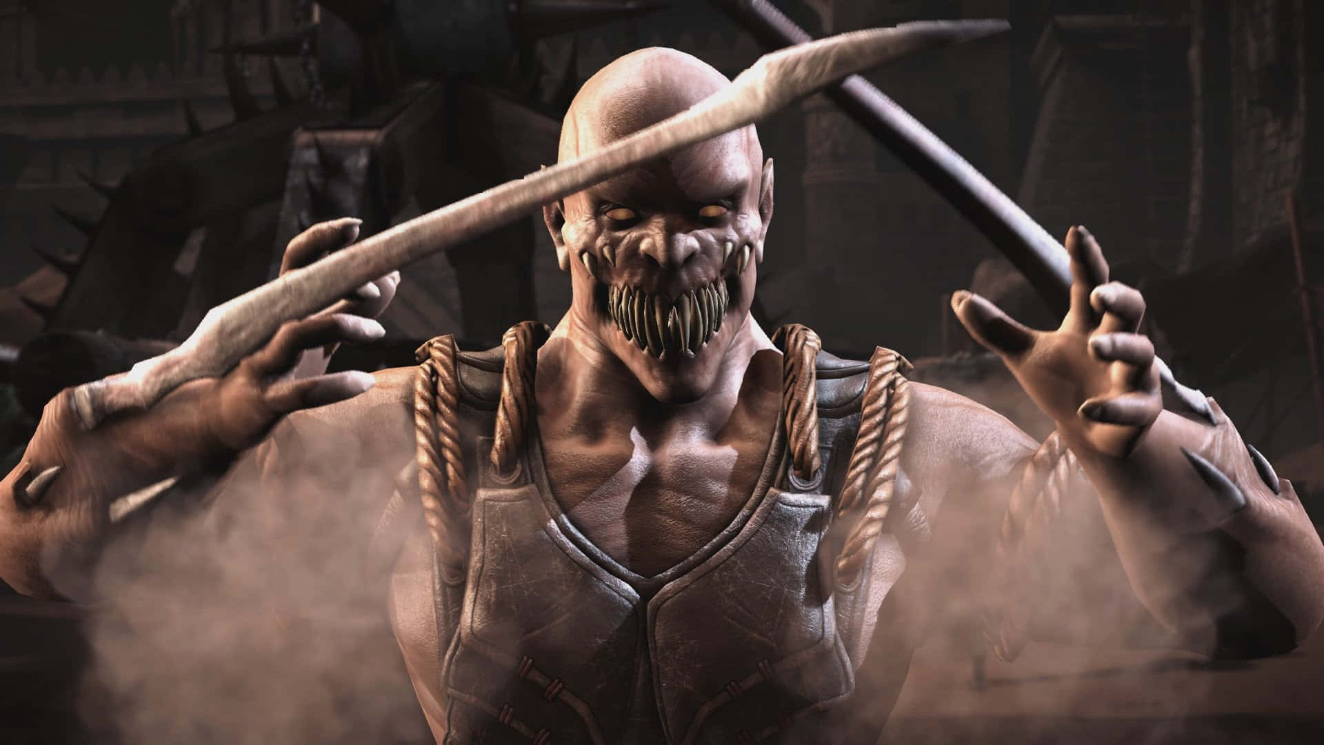 Mortal Kombat, Baraka, bald warrior, Full HD Desktop Wallpaper