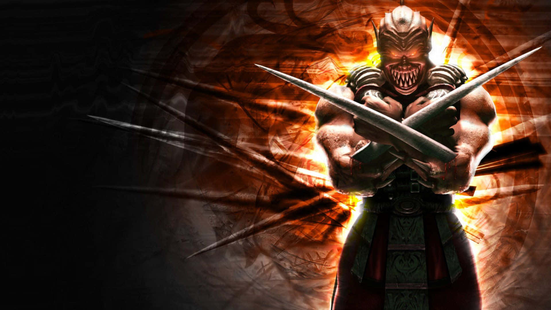 Mortal Kombat, Baraka, horned warrior, Full HD Desktop Wallpaper