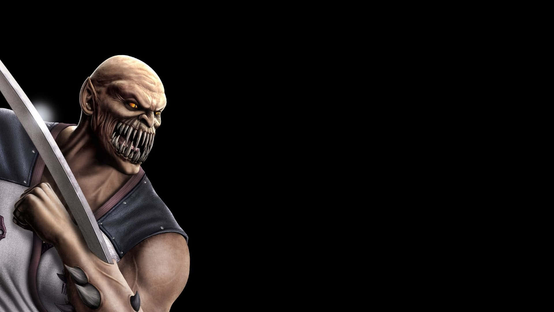 Mortal Kombat, Baraka, glowing yellow eyes, Full HD Desktop Wallpaper