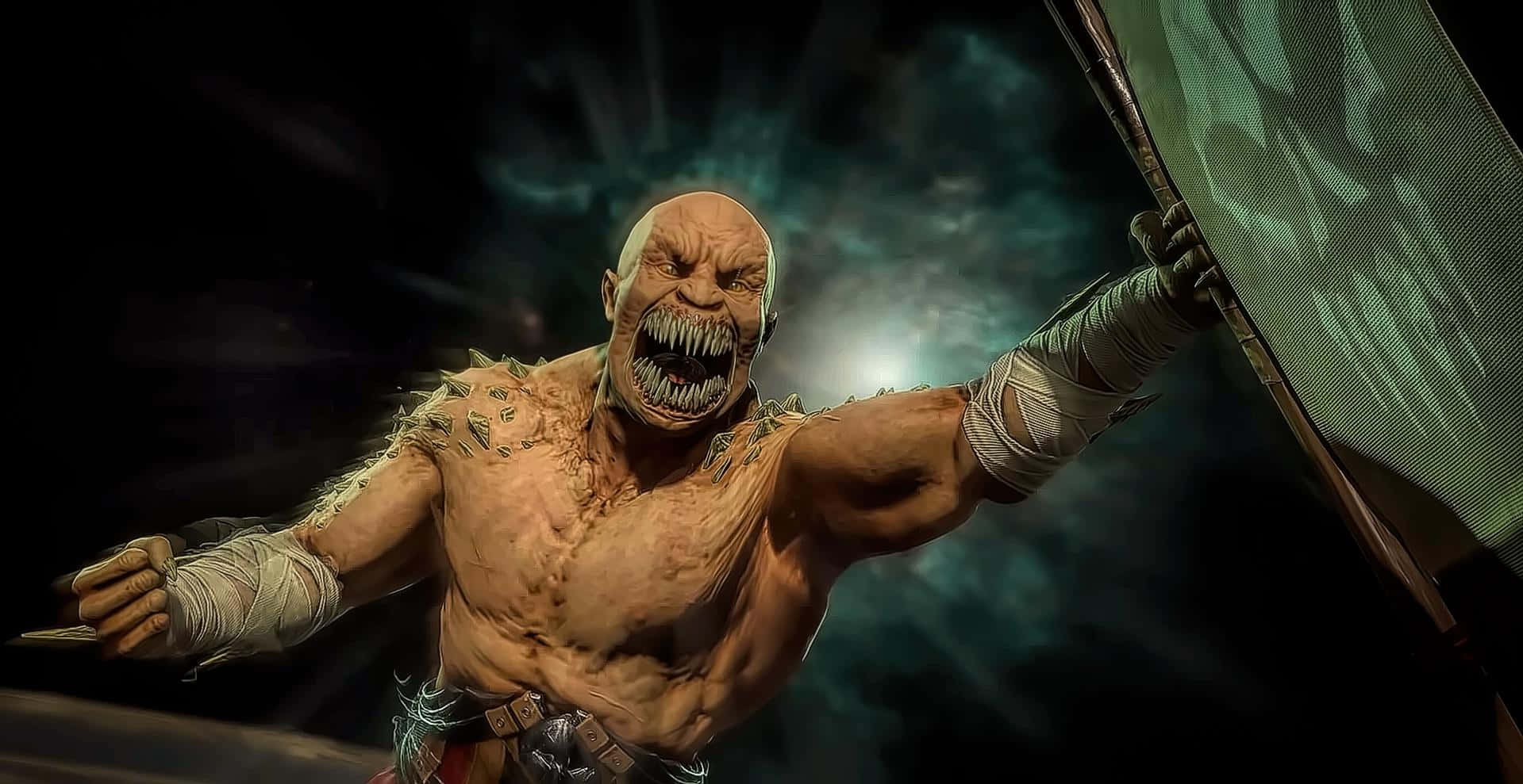 Mortal Kombat, Baraka, skull-faced mask, HD Desktop Wallpaper