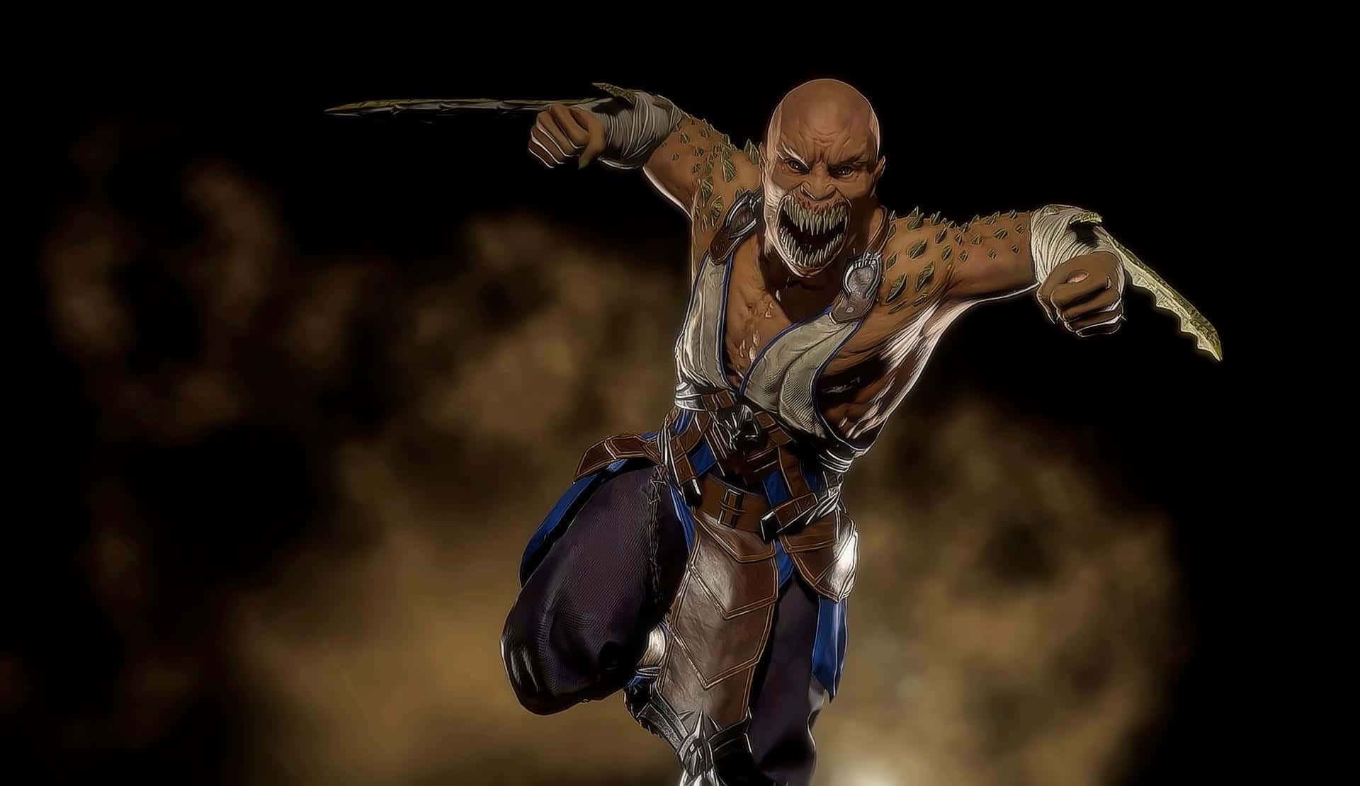 Mortal Kombat, Baraka, bald warrior, Full HD Desktop Wallpaper