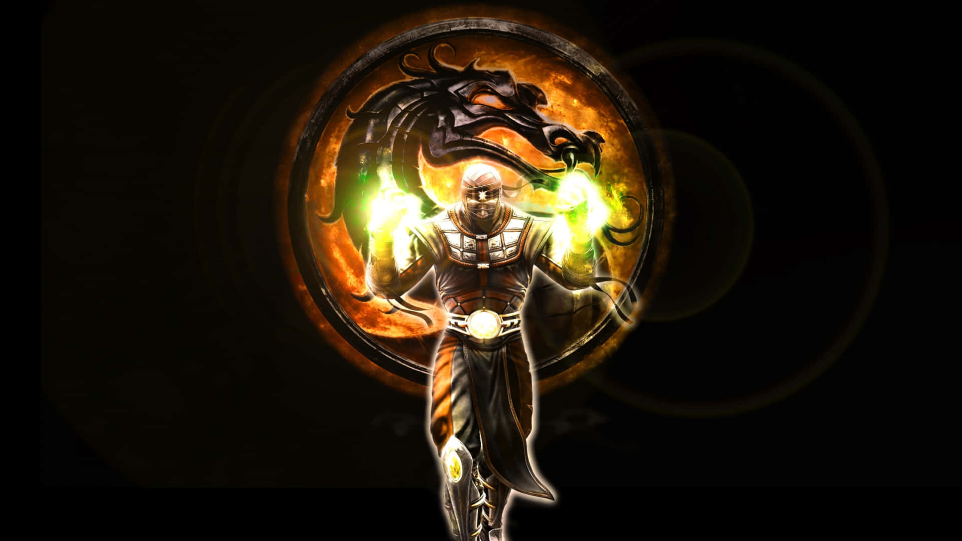 Mortal Kombat, masked warrior, ornate armor, Full HD Desktop Wallpaper