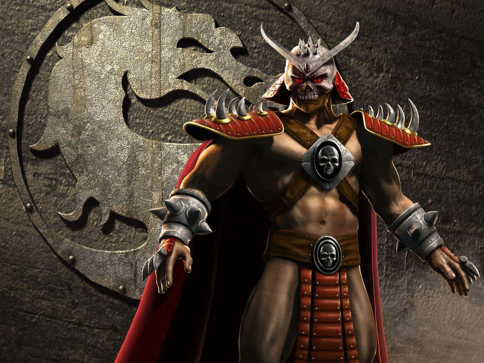Mortal Kombat Characters, red eyes, skull motifs, HD Desktop Wallpaper