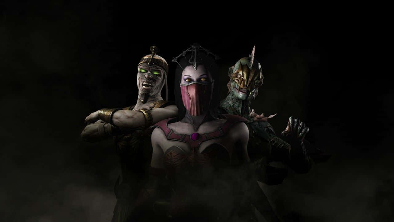 Mortal Kombat, Ermac, glowing eyes, HD Desktop Wallpaper