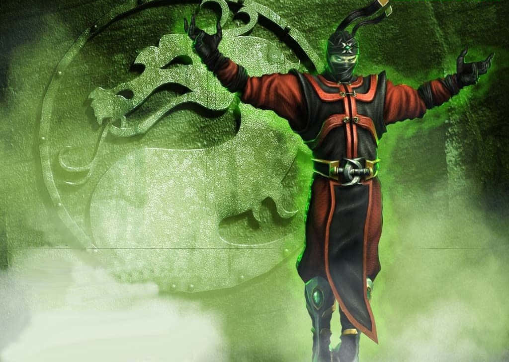 Mortal Kombat, Ermac, red and black armor, SD Desktop Wallpaper