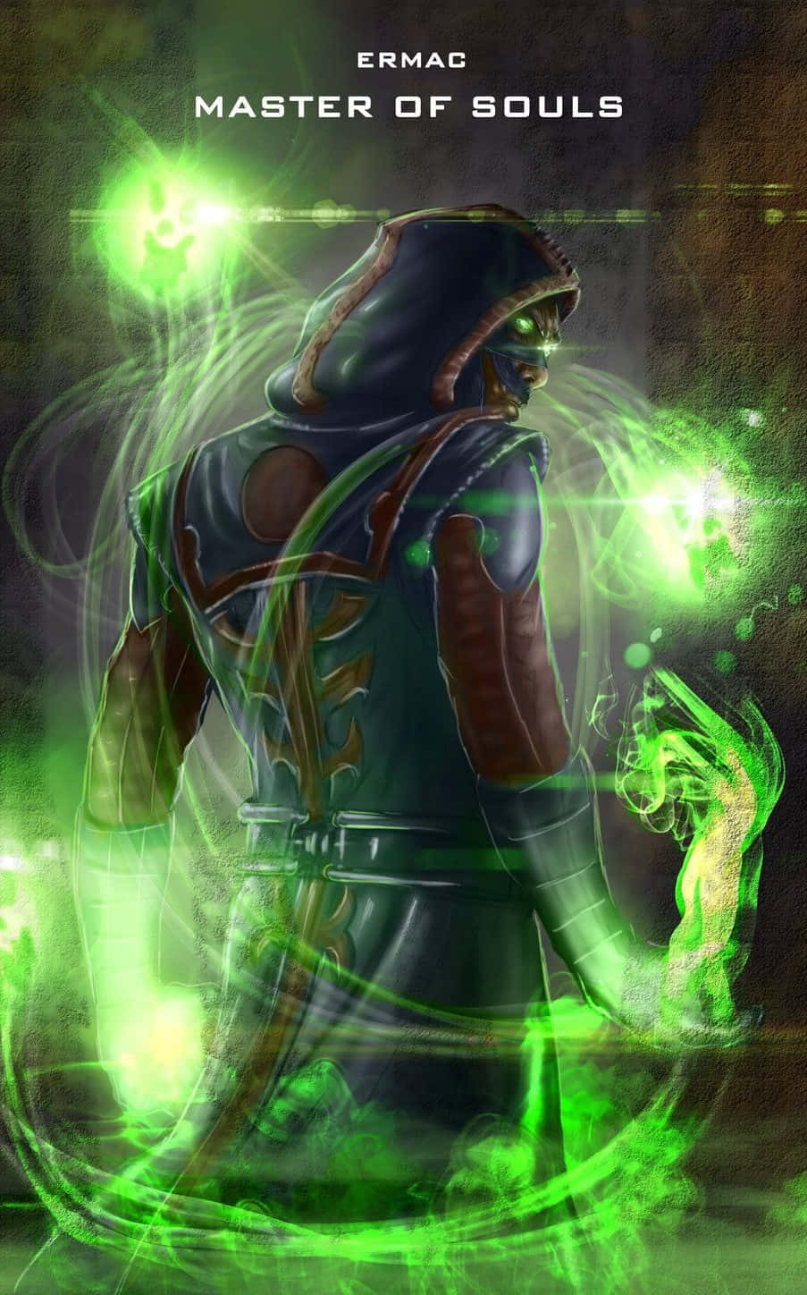 Mortal Kombat, Ermac, hooded figure, HD Phone Wallpaper