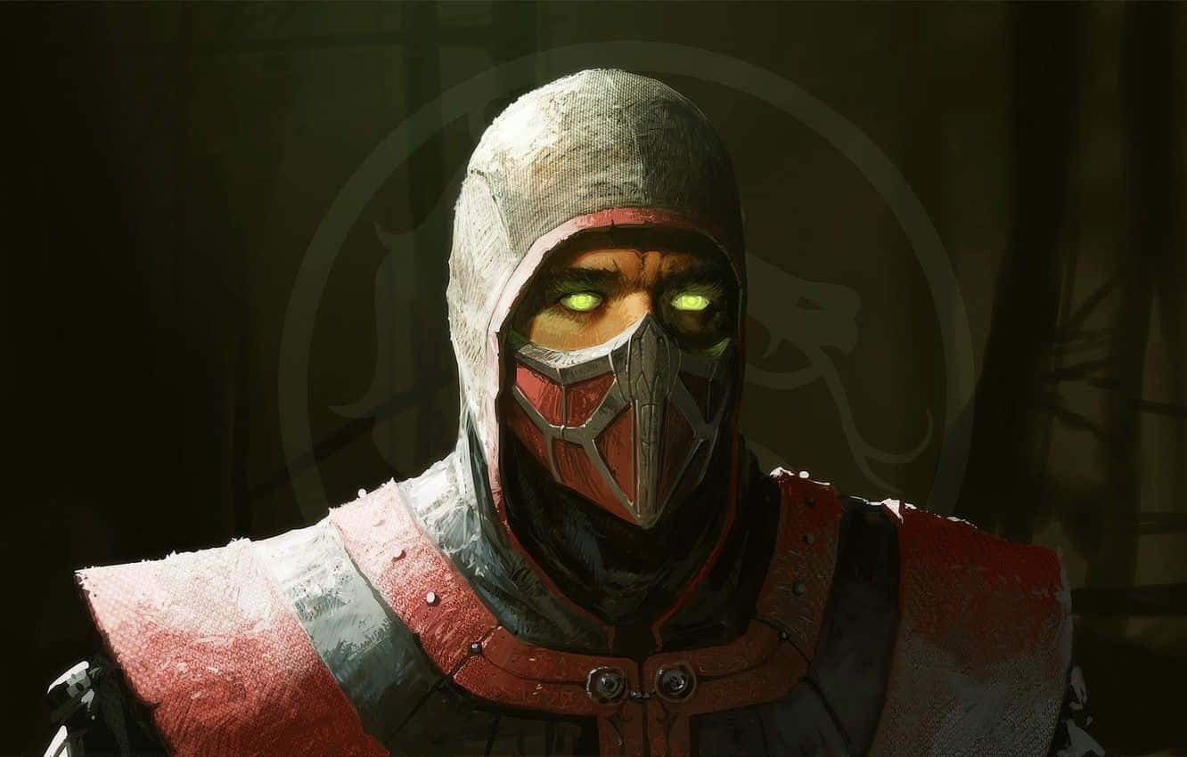 Mortal Kombat, Ermac, glowing green eyes, HD Desktop Wallpaper