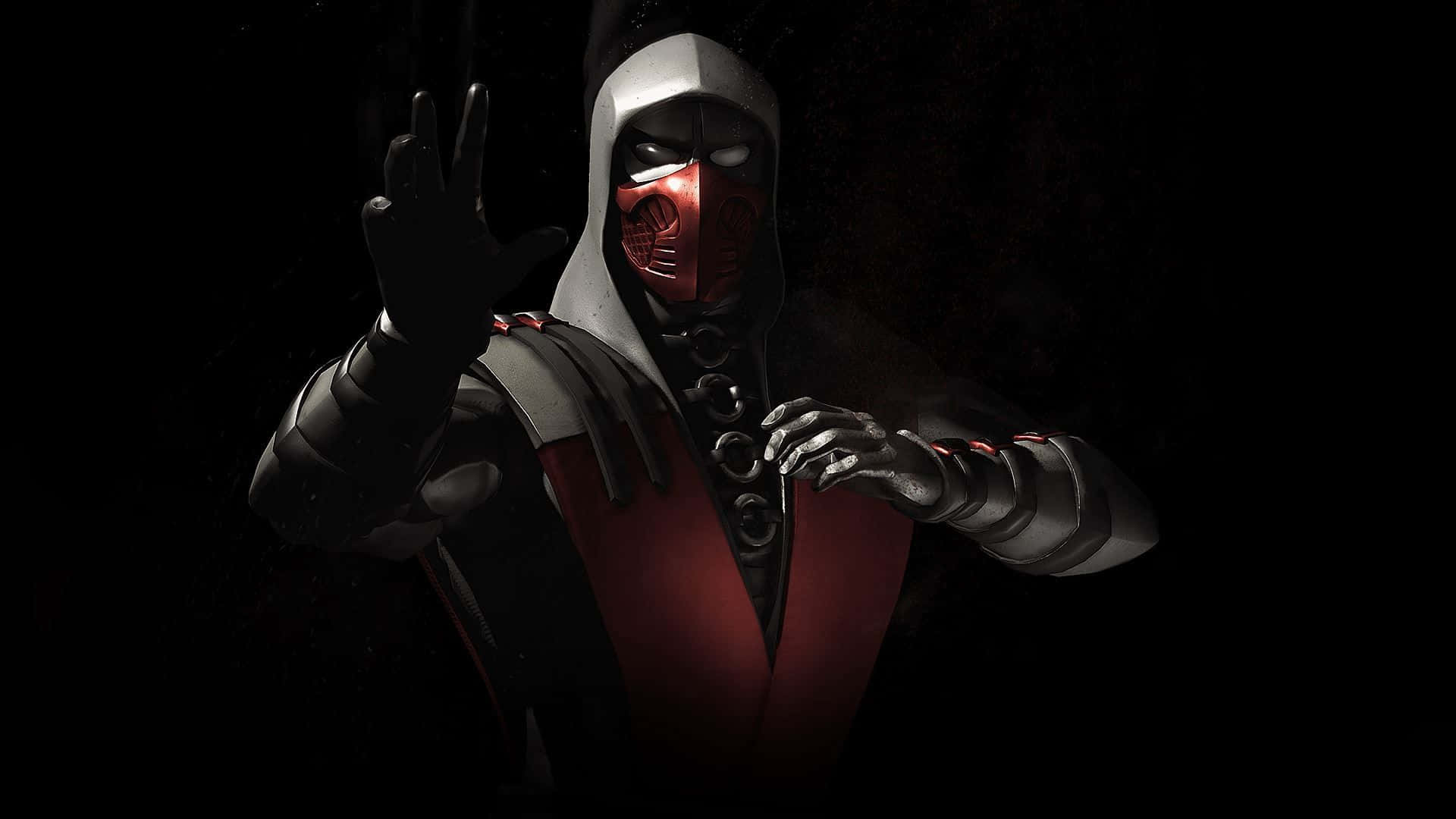 Mortal Kombat, Ermac, red and black armor, Full HD Desktop Wallpaper