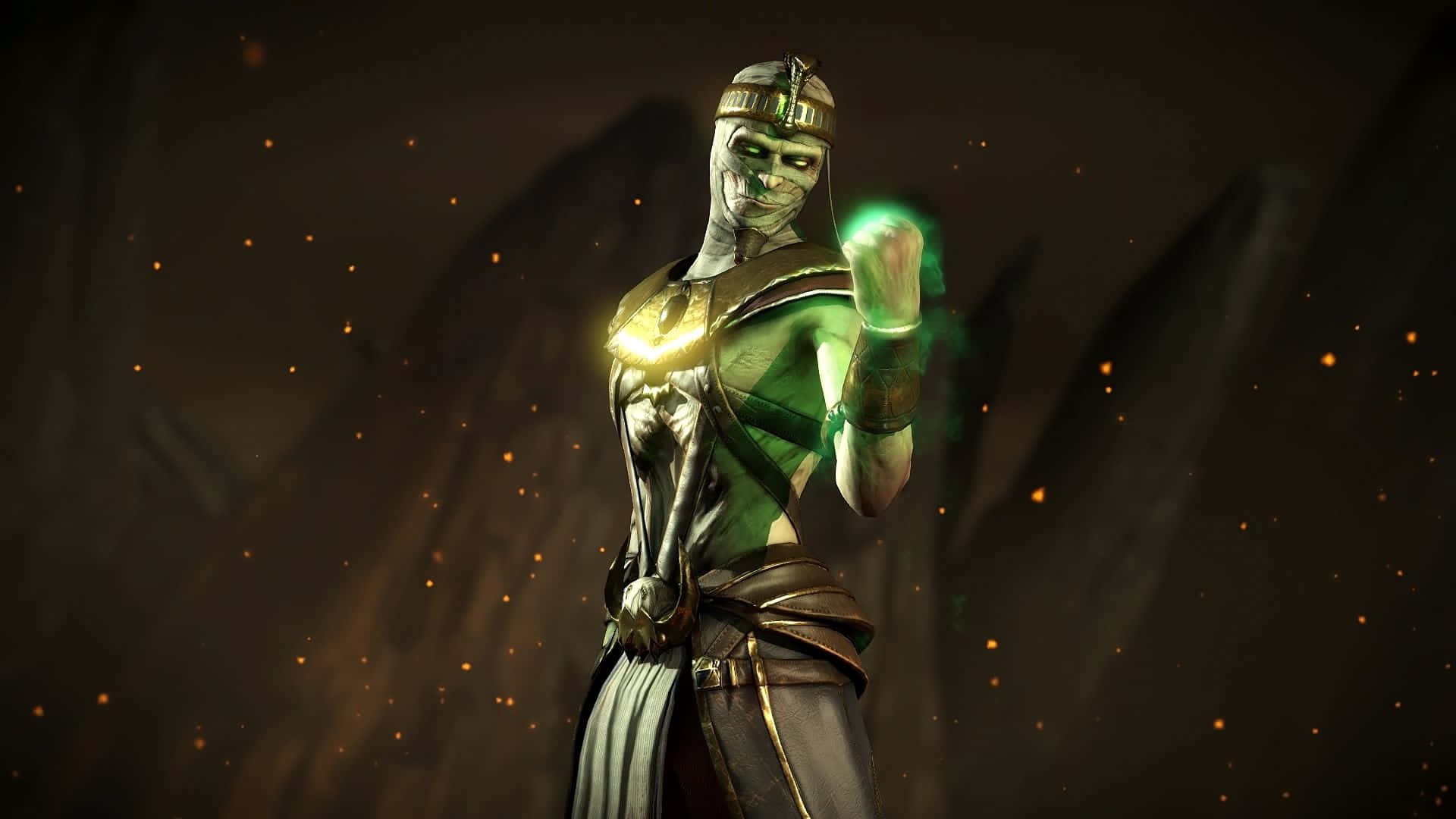 Mortal Kombat, Ermac, glowing green energy, Full HD Desktop Wallpaper