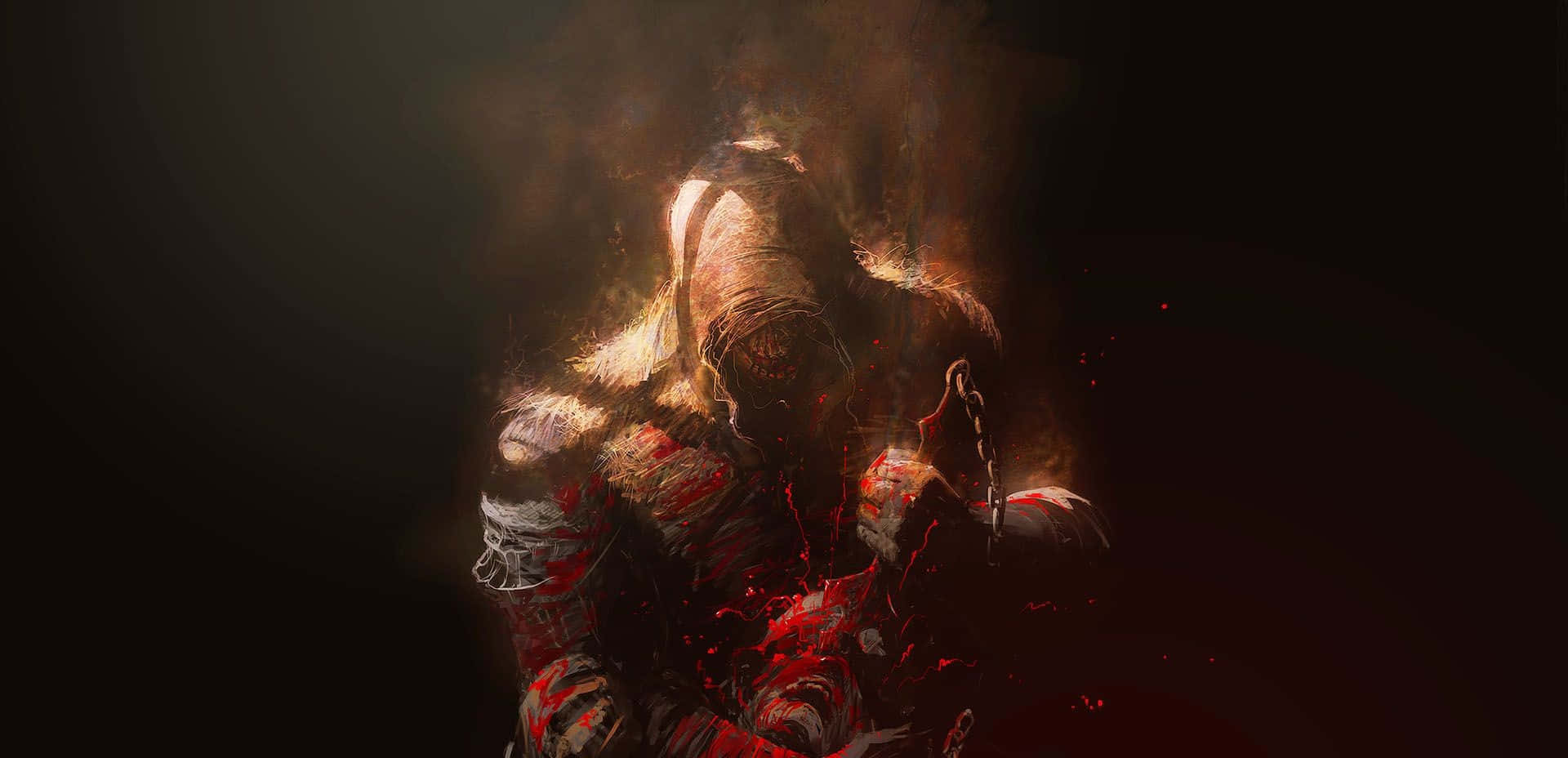 Mortal Kombat Fatality, dark knight, ornate armor, Full HD Desktop Wallpaper