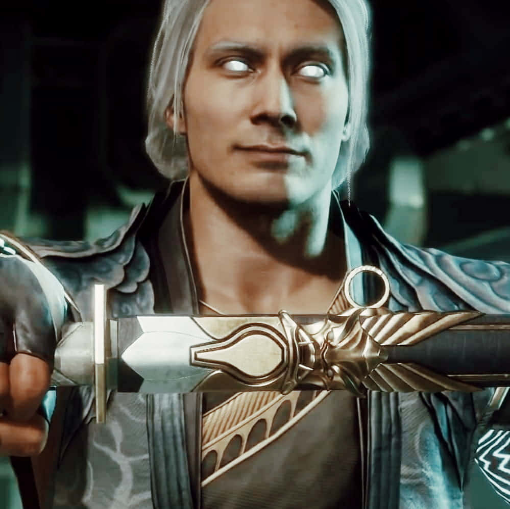 Mortal Kombat, Fujin, glowing white eyes, SD Desktop Wallpaper