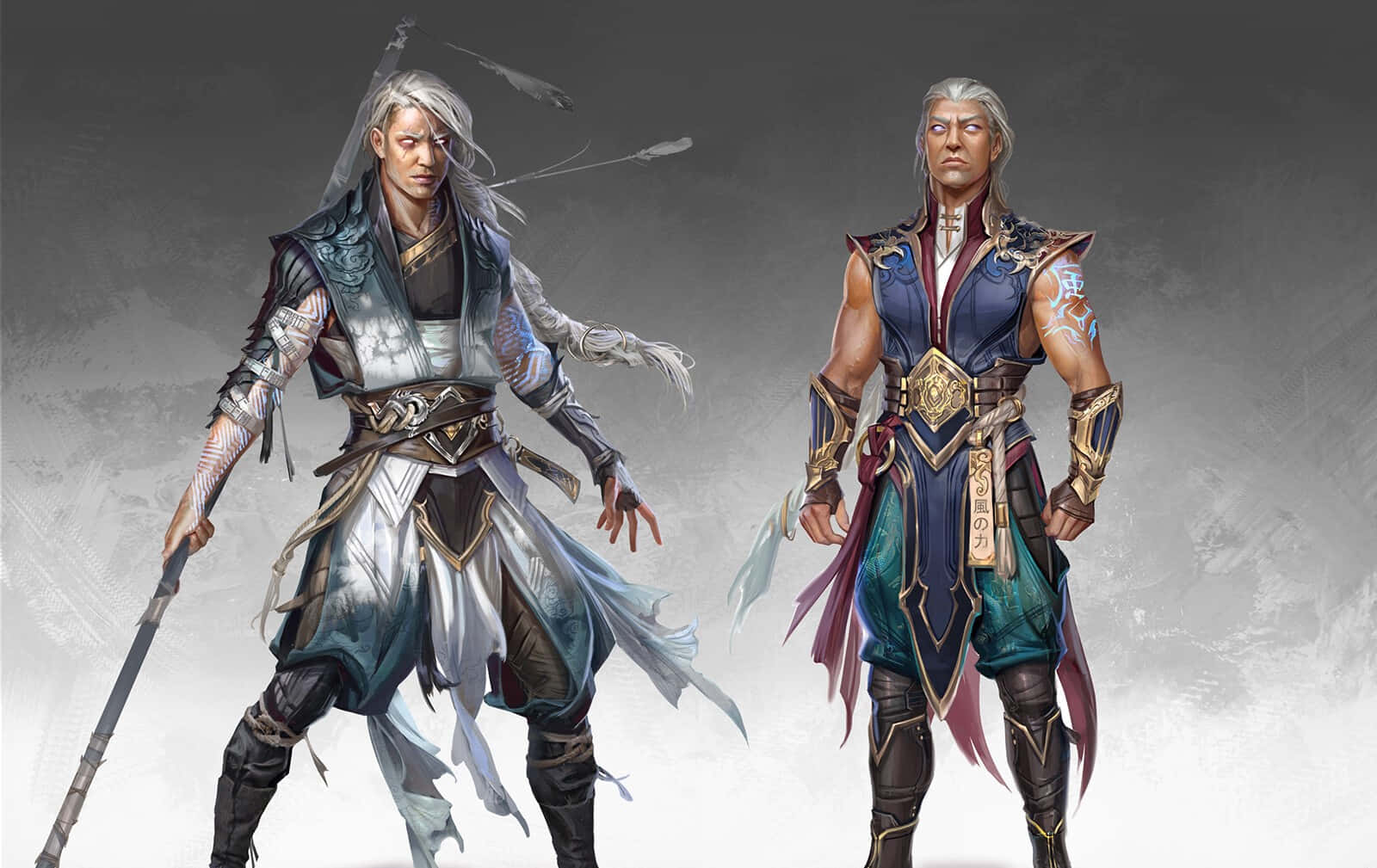 Mortal Kombat, Fujin, staff, HD Desktop Wallpaper