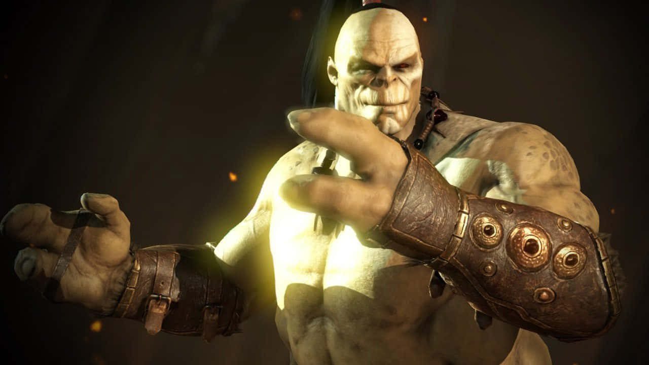 Mortal Kombat, Goro, glowing hands, HD Desktop Wallpaper