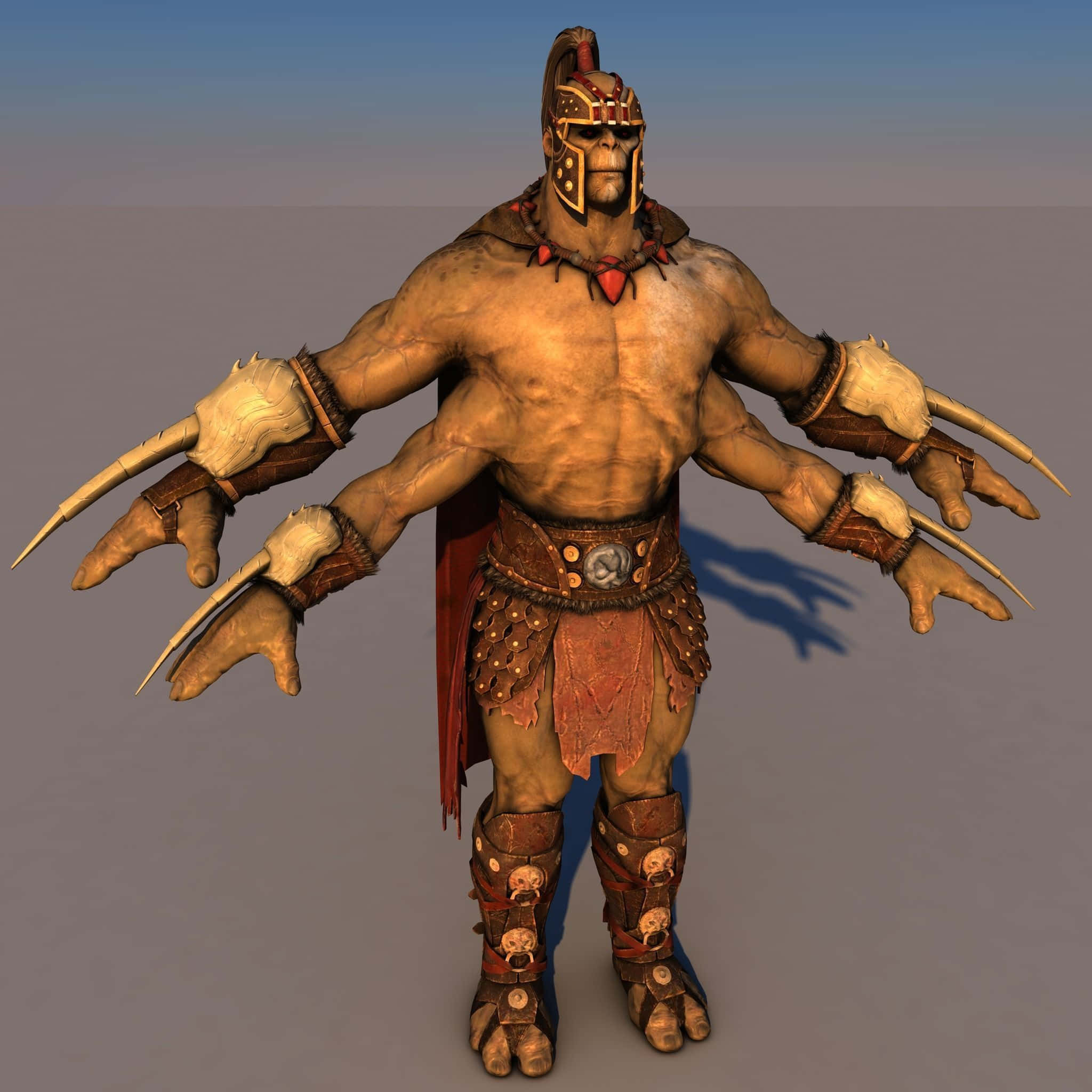 Goro, Mortal Kombat, four arms, Full HD Desktop Wallpaper