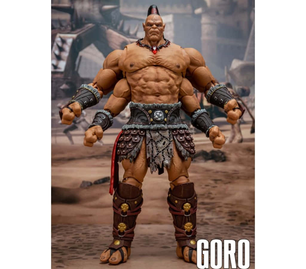 Mortal Kombat, Goro, four-armed Shokan warrior, SD Desktop Wallpaper
