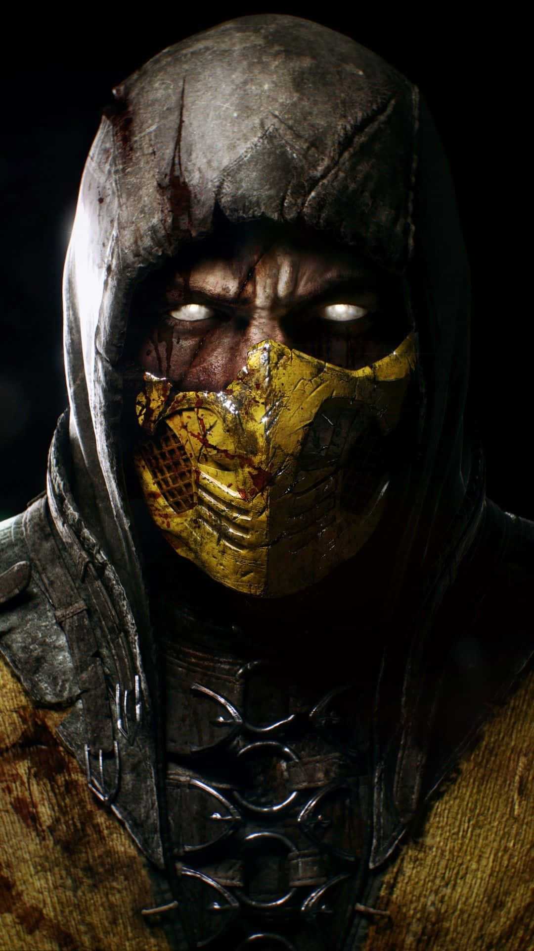 Mortal Kombat, iPhone, hooded warrior, Full HD Phone Wallpaper