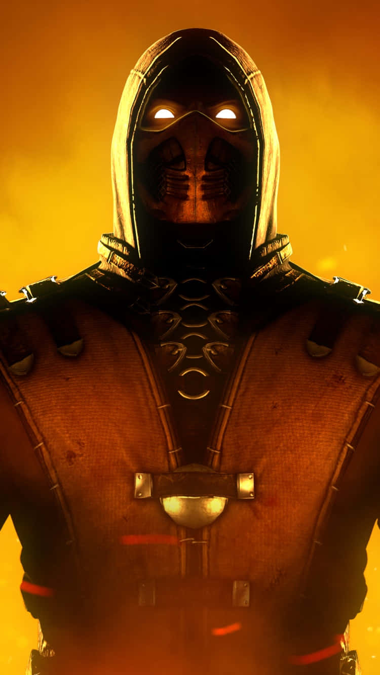 Mortal Kombat, iPhone, hooded masked warrior, HD Phone Wallpaper