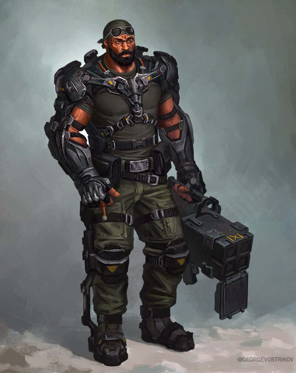 Mortal Kombat, Jax, tactical gear, HD Phone Wallpaper