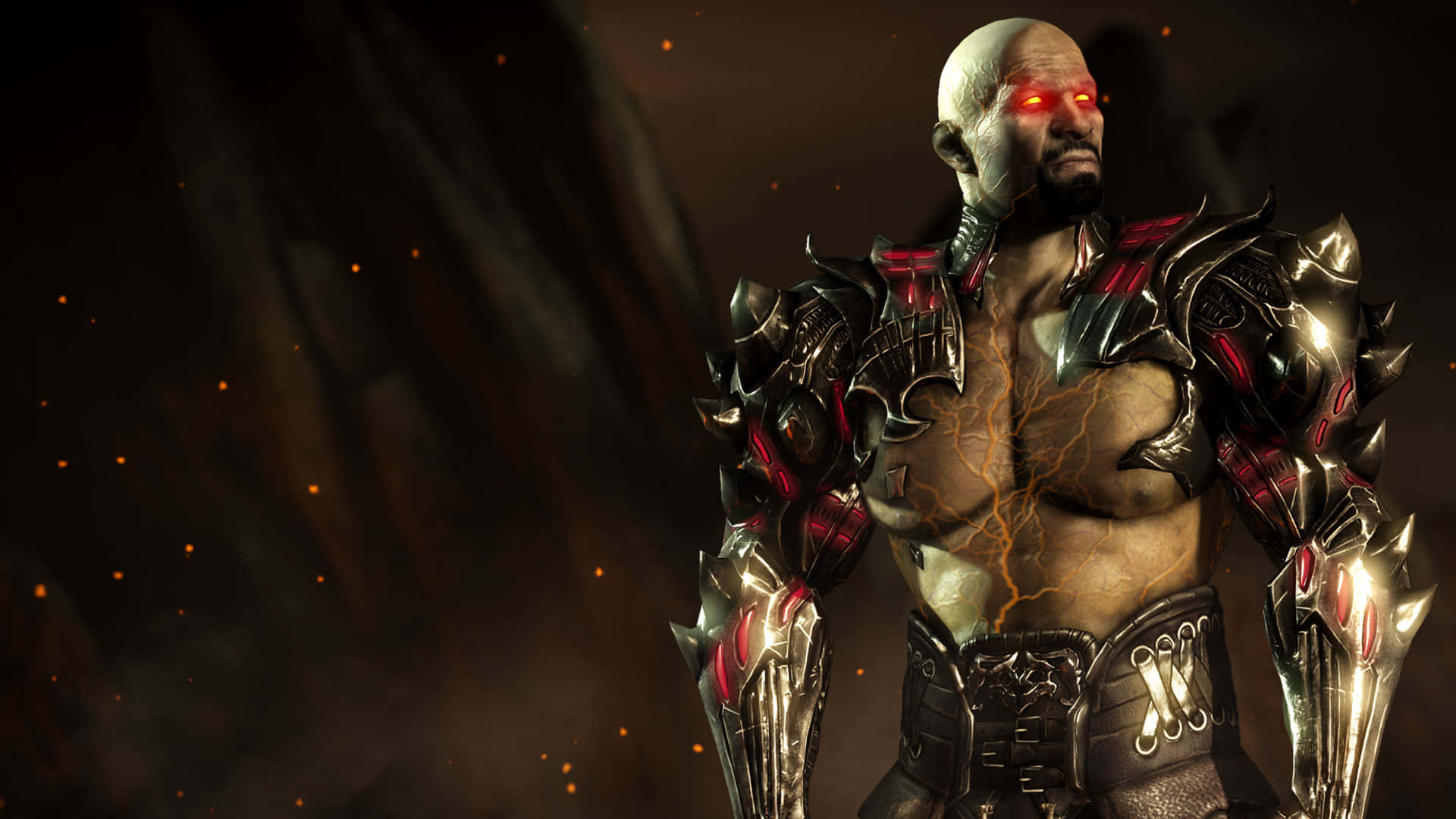 Mortal Kombat, Jax, glowing red eyes, Full HD Desktop Wallpaper