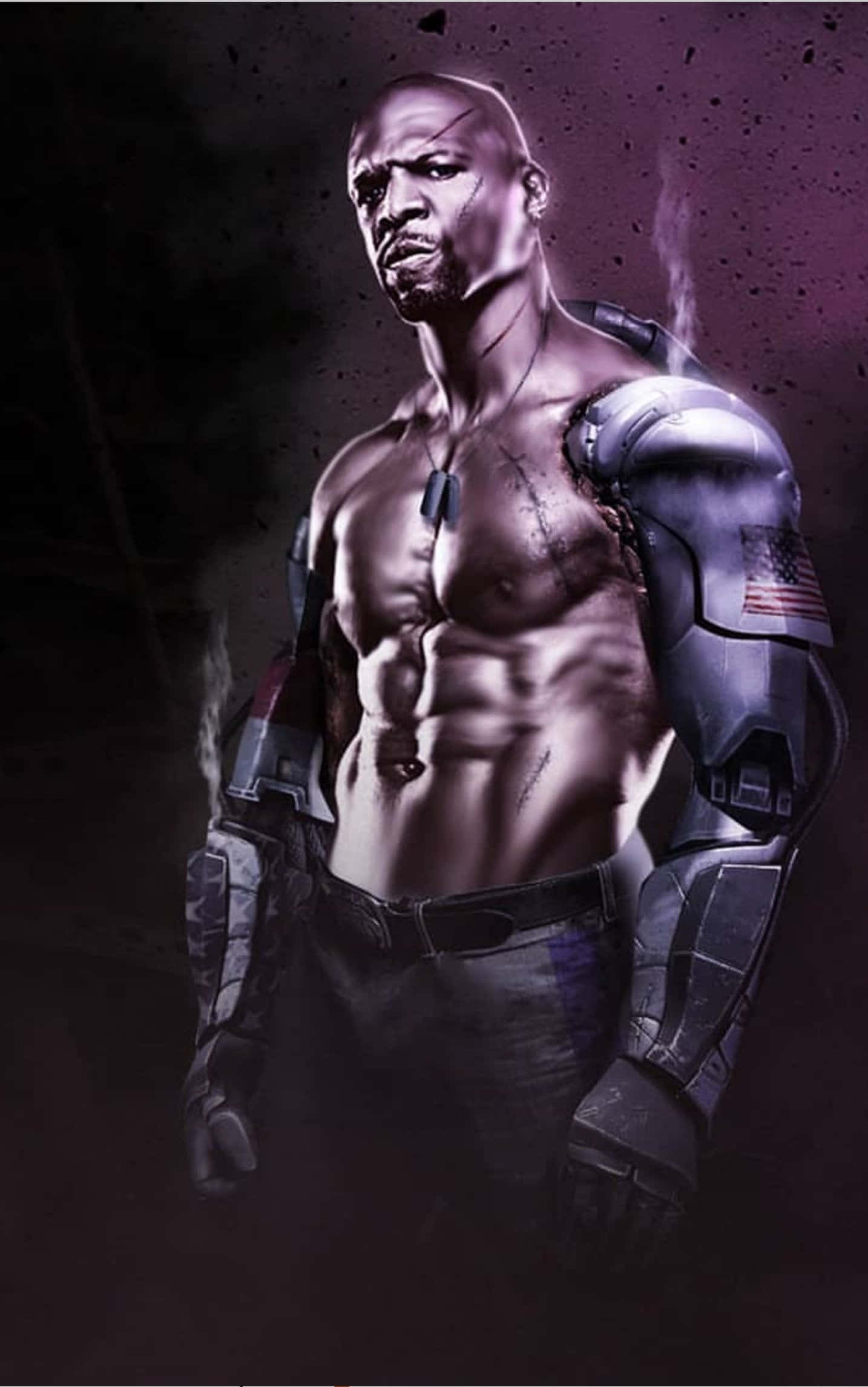 Mortal Kombat, Jax, cybernetic arms, Full HD Phone Wallpaper