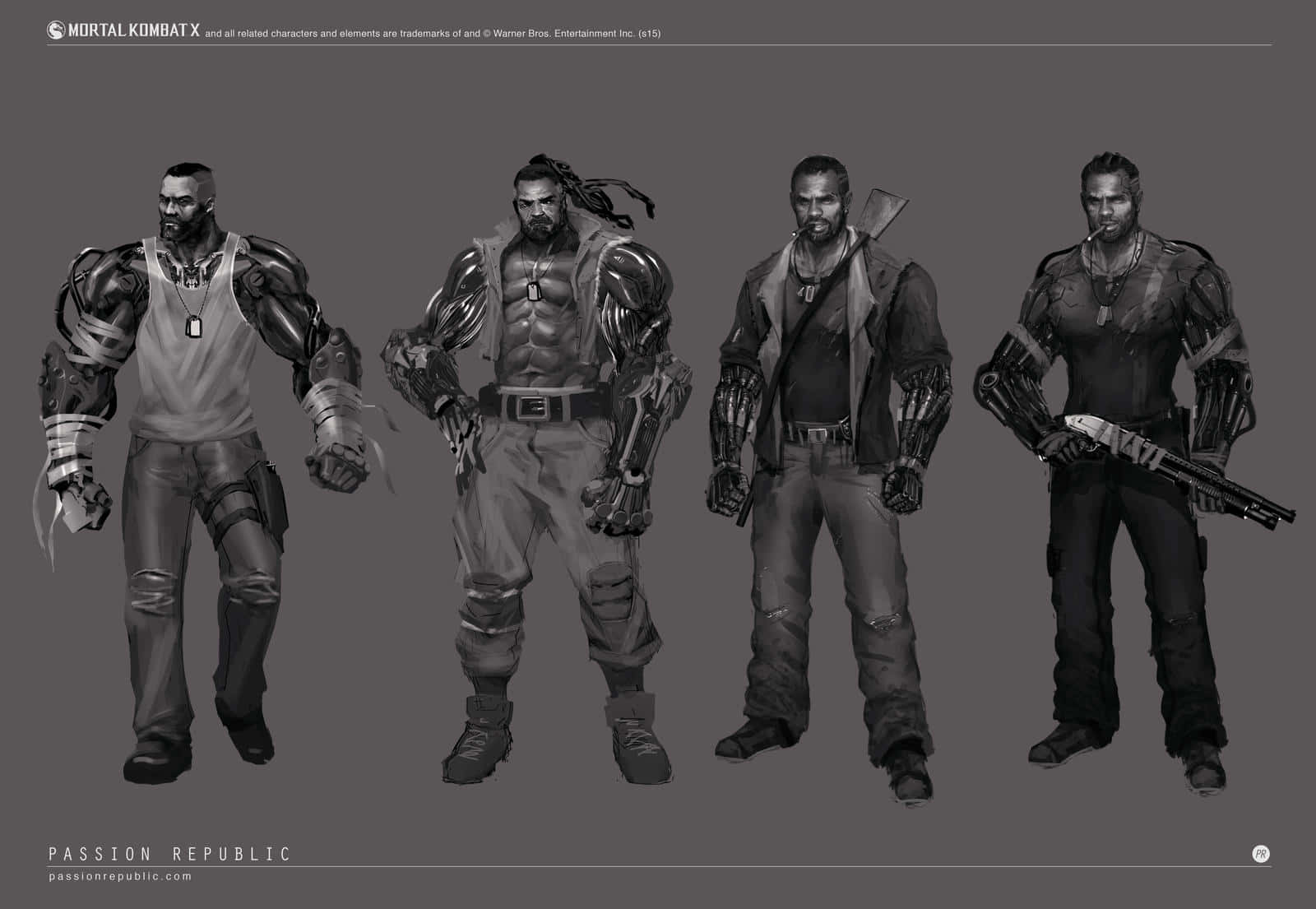 Mortal Kombat X, Jax, cybernetic arm augmentations, HD Desktop Wallpaper