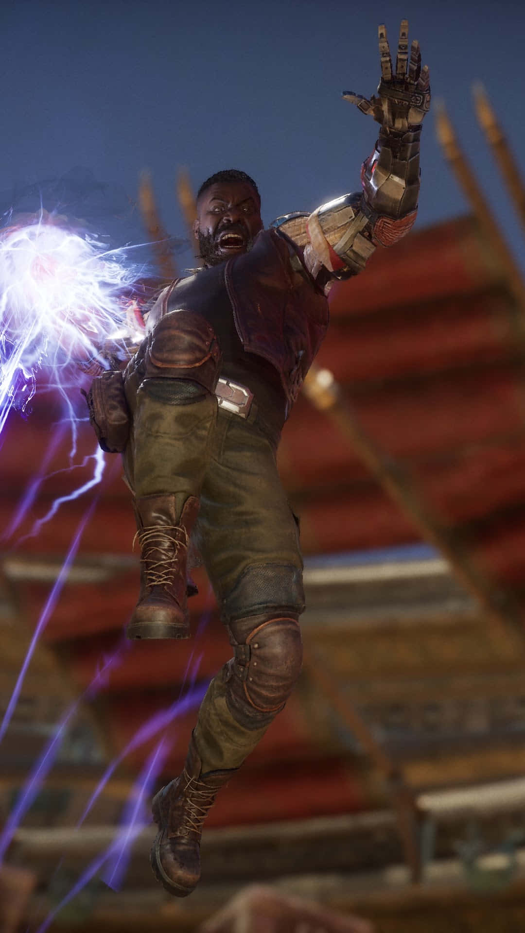 Mortal Kombat, Jax, twilight temple, Full HD Phone Wallpaper