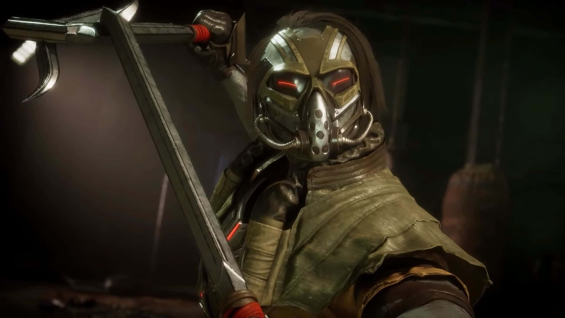 Mortal Kombat Kabal, Kabal, metallic armor, Full HD Desktop Wallpaper