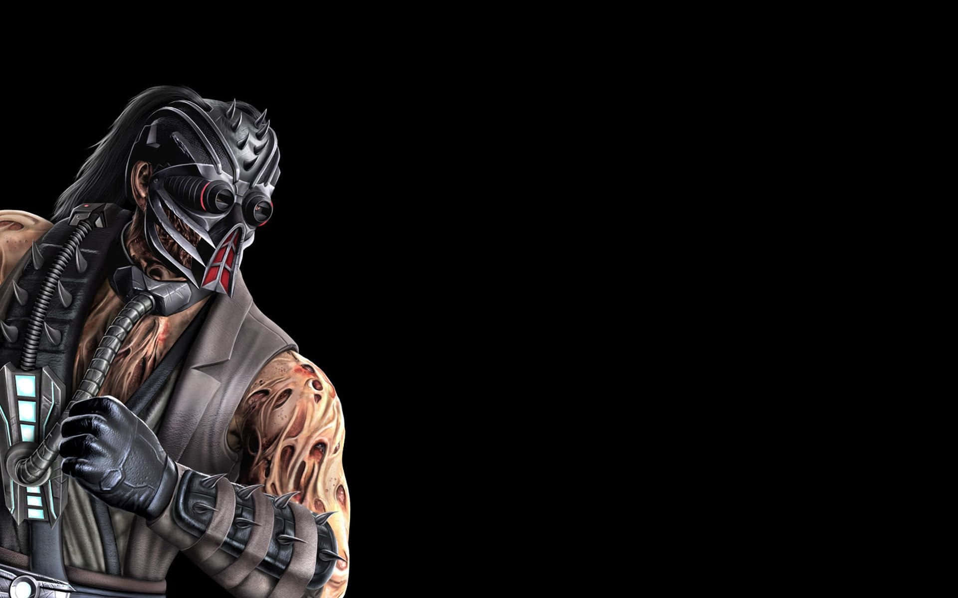 Mortal Kombat Kabal, Kabal, cybernetic enhancements, Full HD Desktop Wallpaper