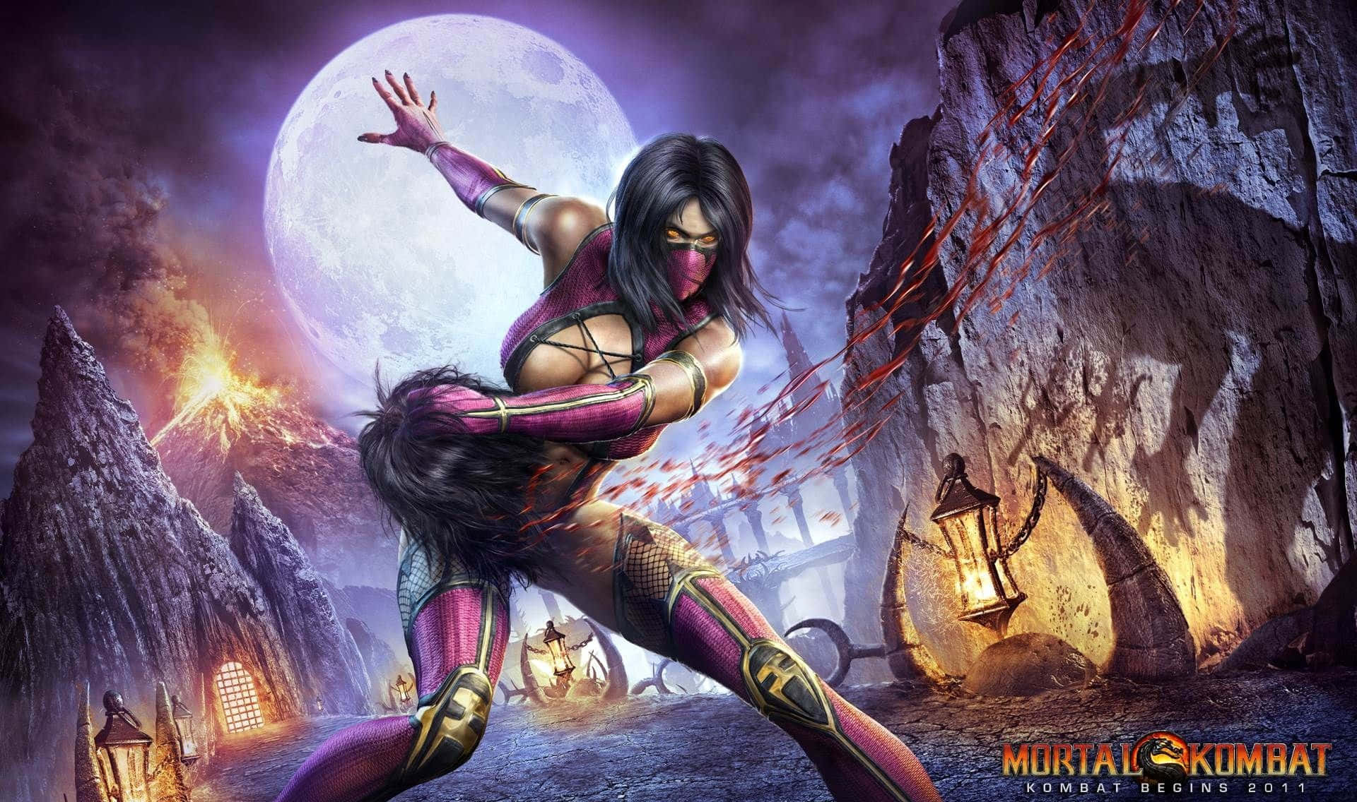 Mortal Kombat, fatality, female fighter, Full HD Desktop Wallpaper