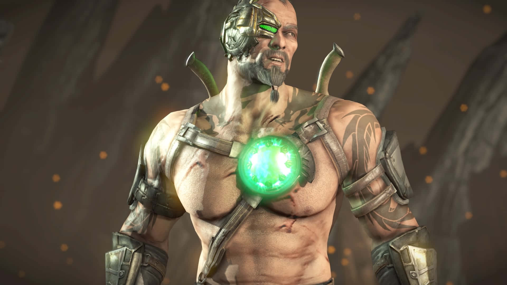 Mortal Kombat, Kano, cybernetic enhancements, Full HD Desktop Wallpaper