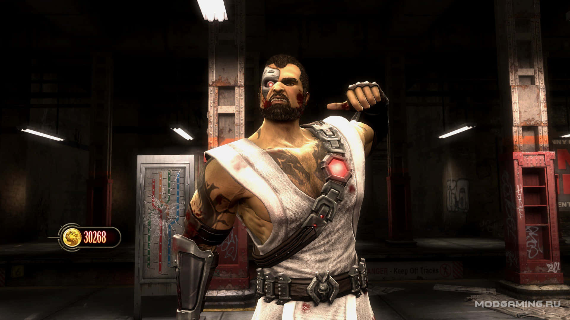 Mortal Kombat, Kano, cybernetic eye, Full HD Desktop Wallpaper