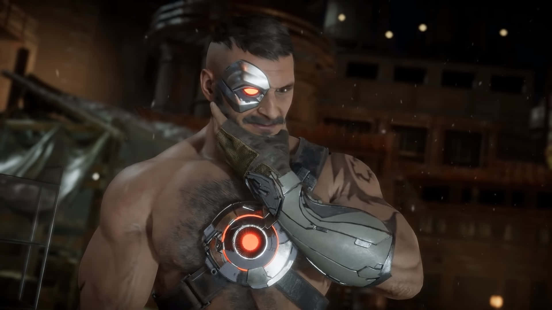 Mortal Kombat, Kano, cybernetic eye, Full HD Desktop Wallpaper