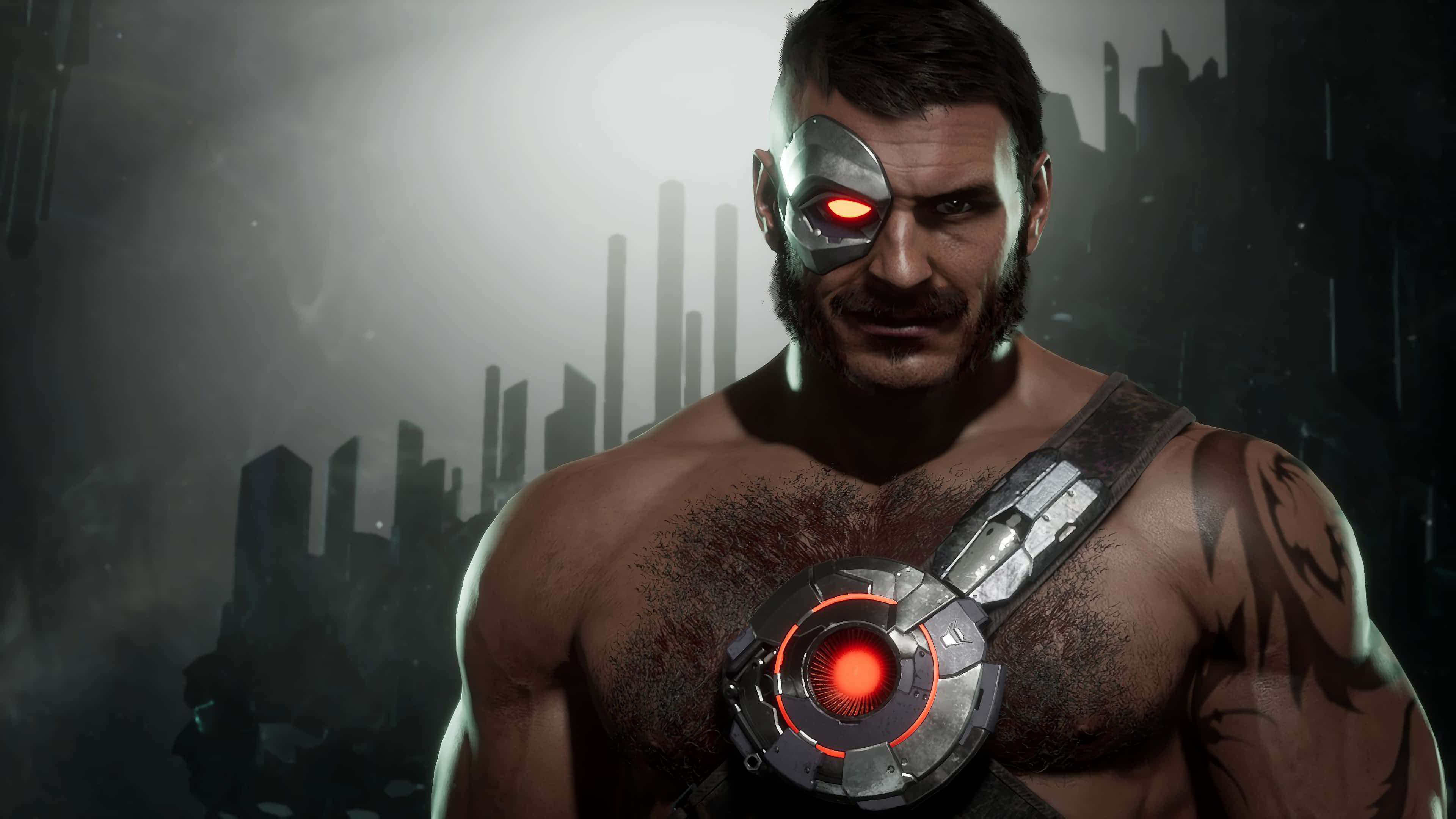 Mortal Kombat, Kano, cybernetic eye, 4K Desktop Wallpaper