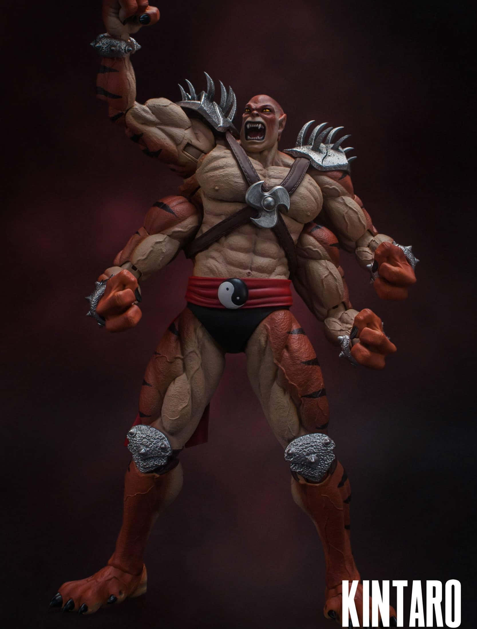 Mortal Kombat Kintaro, Kintaro, spiked gauntlets, Full HD Phone Wallpaper