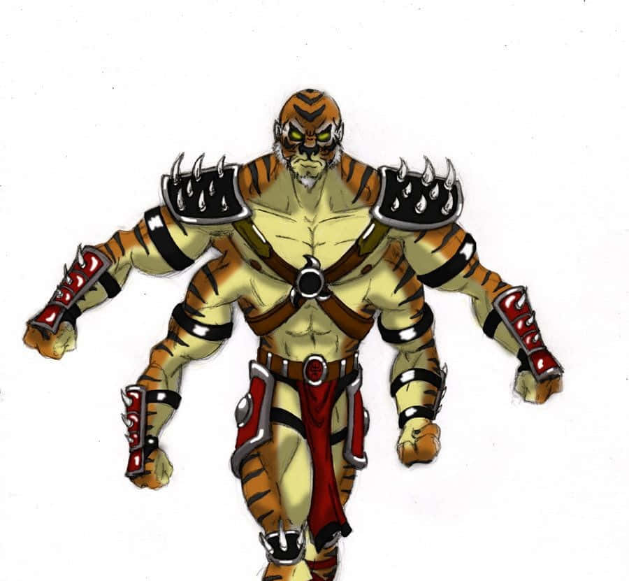 Mortal Kombat Kintaro, Kintaro, tiger-headed warrior, SD Desktop Wallpaper