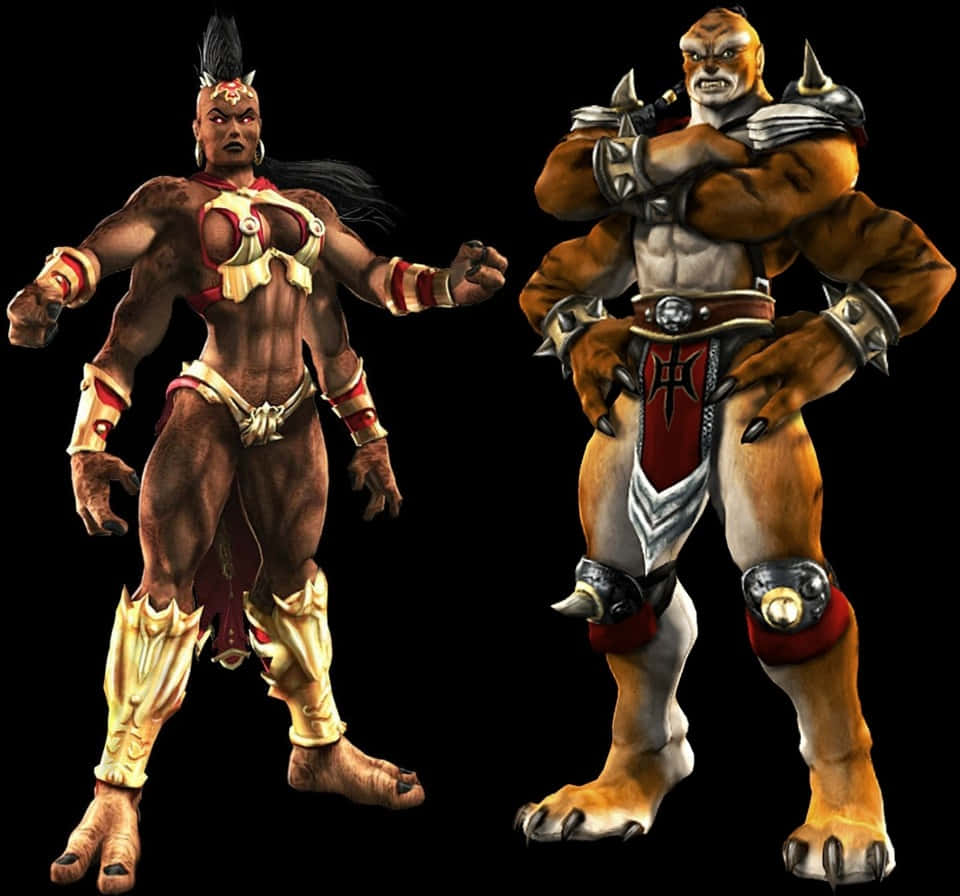 Mortal Kombat Kintaro, Kintaro, fantasy warriors, SD Desktop Wallpaper