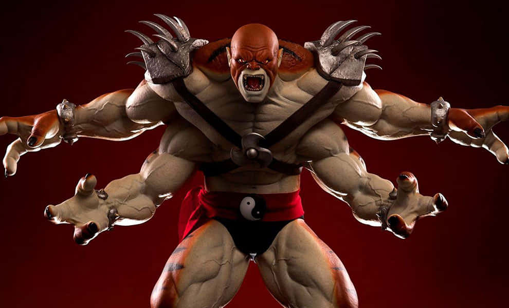 Mortal Kombat, Kintaro, four-armed warrior, SD Desktop Wallpaper