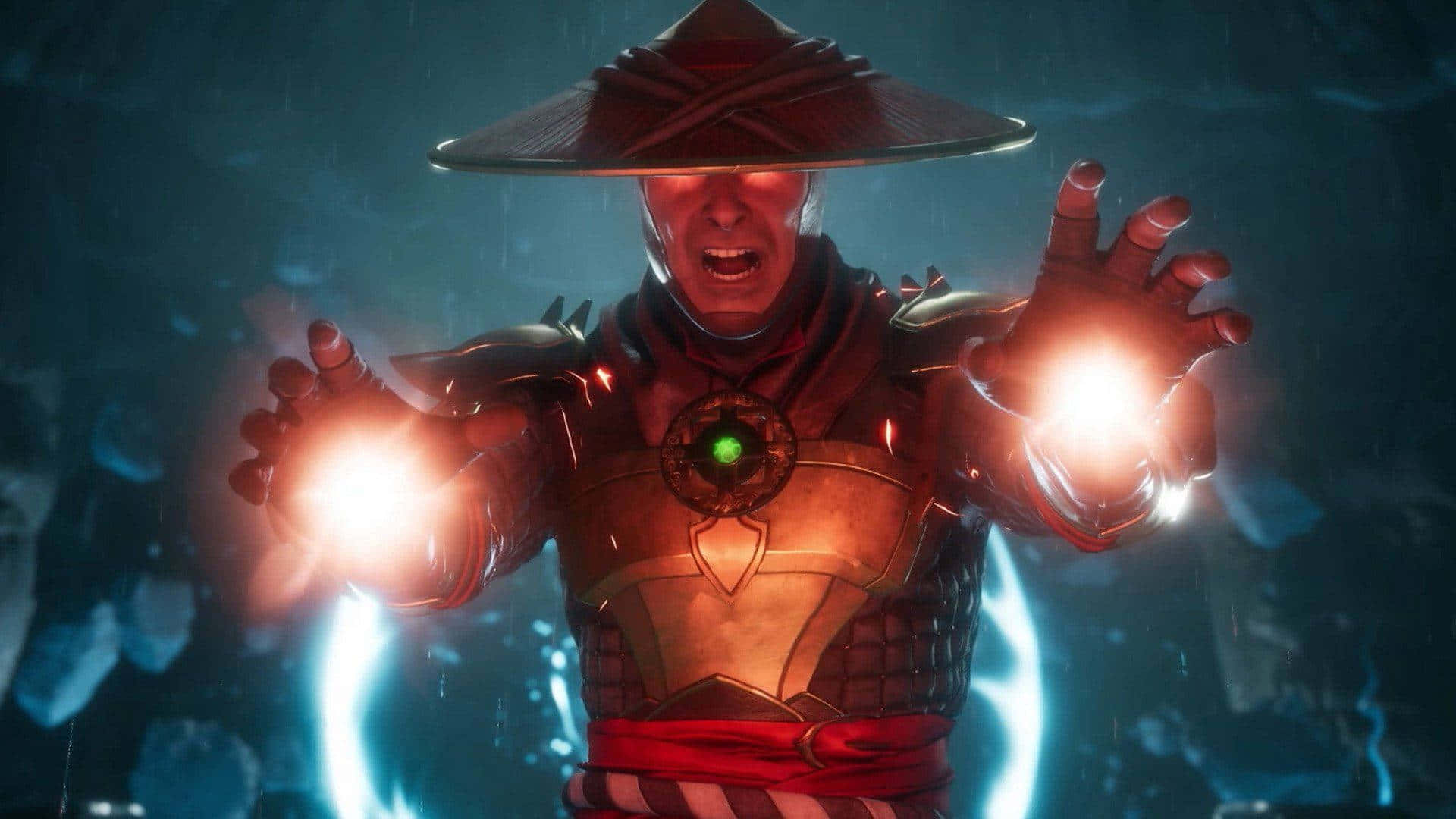 Mortal Kombat Legacy, golden armor, wide-brimmed hat, Full HD Desktop Wallpaper