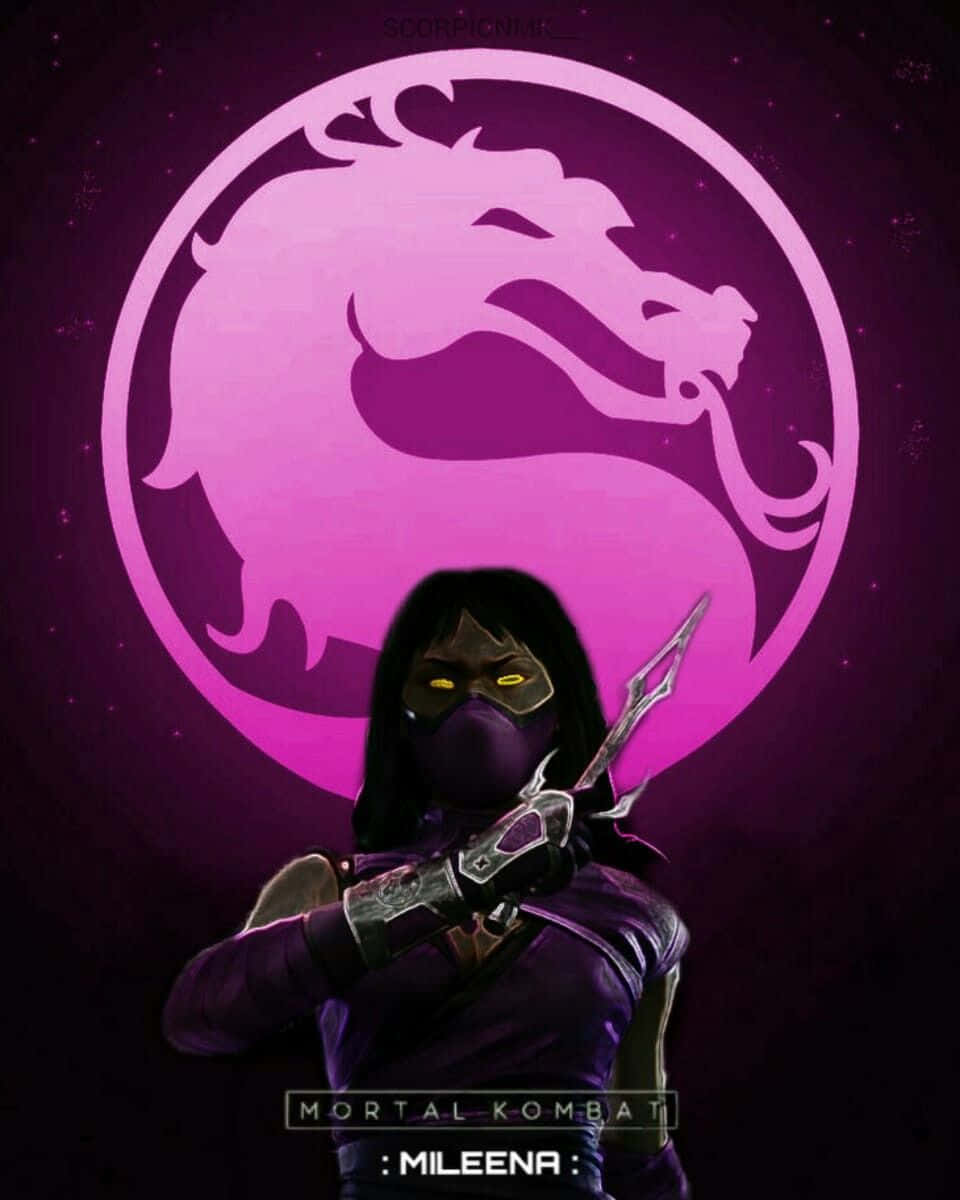 Mortal Kombat, Mileena, sai, SD Phone Wallpaper