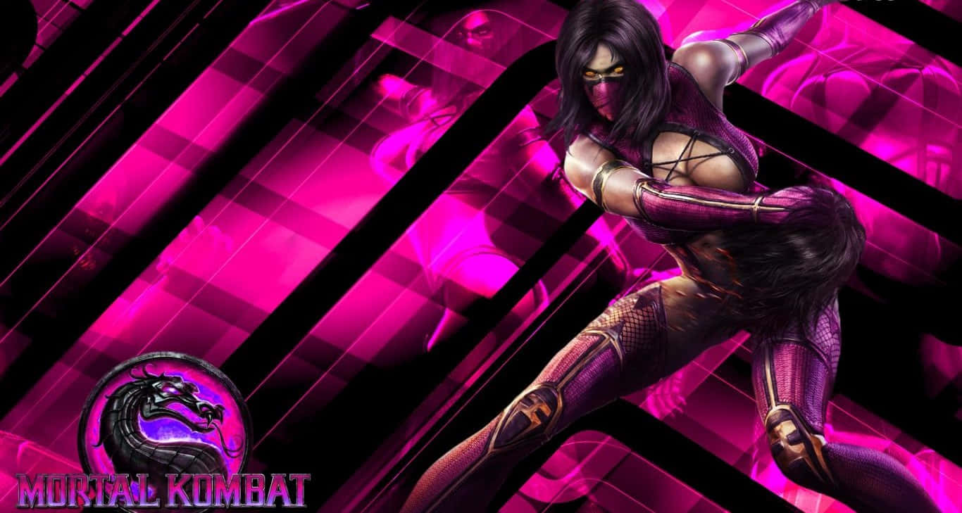 Mortal Kombat, Mileena, purple armor, HD Desktop Wallpaper