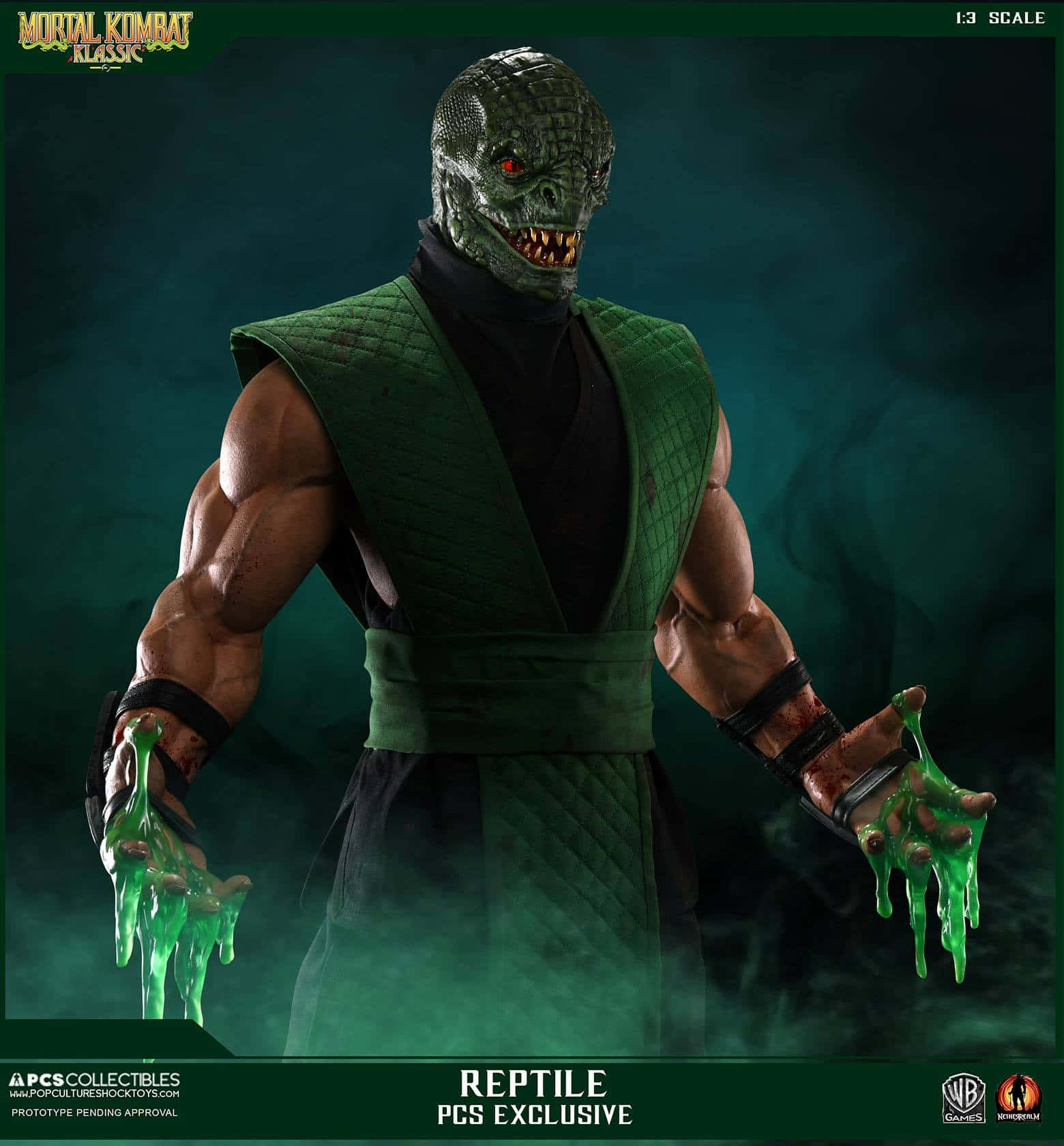 Mortal Kombat Reptile, Reptile, green-skinned reptilian warrior, HD Phone Wallpaper