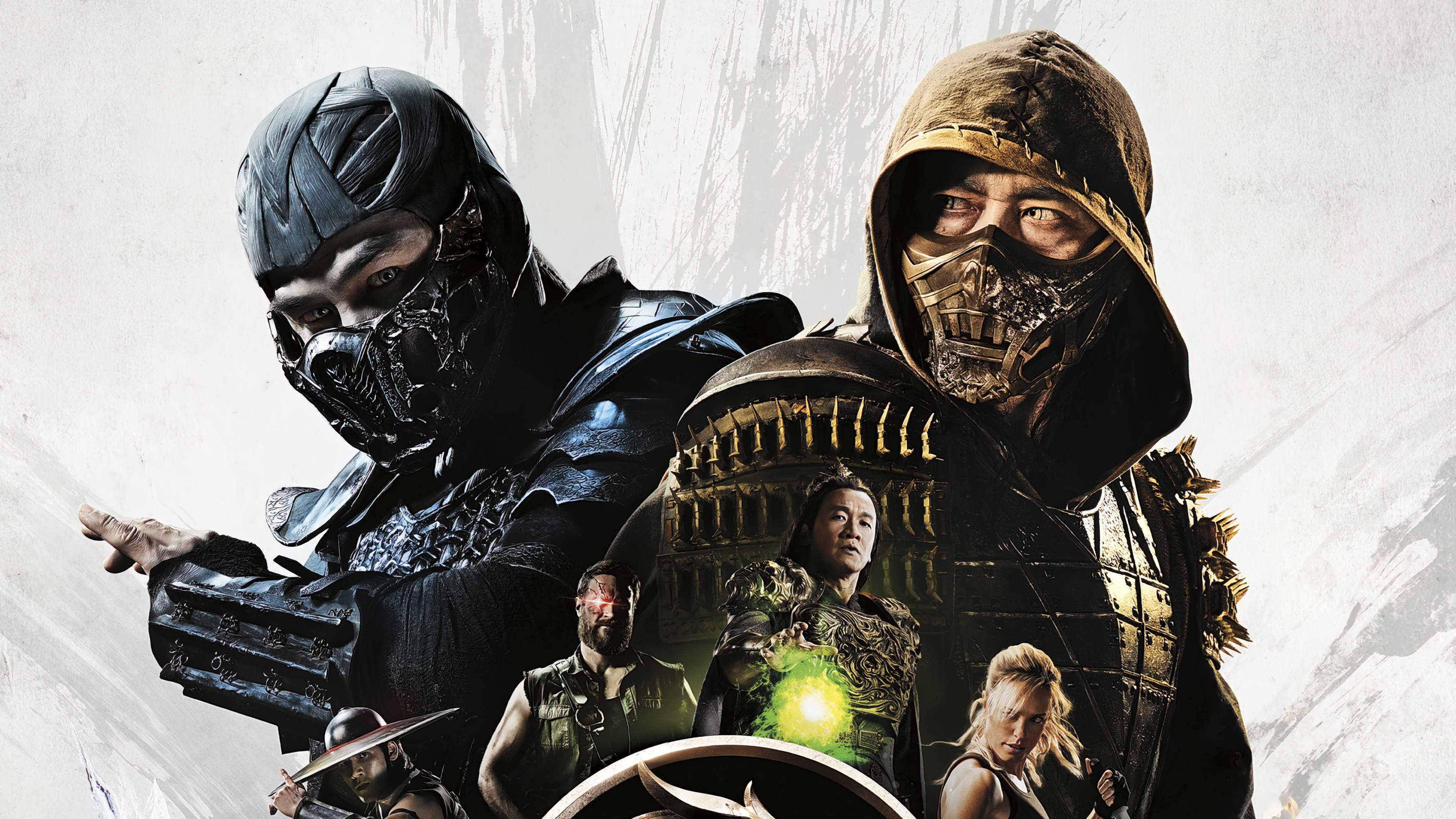 Mortal Kombat, Scorpion, Sub Zero, 4K Desktop Wallpaper
