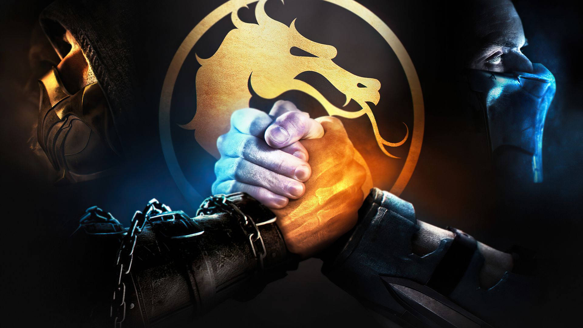 Mortal Kombat, Scorpion, Sub Zero, Full HD Desktop Wallpaper