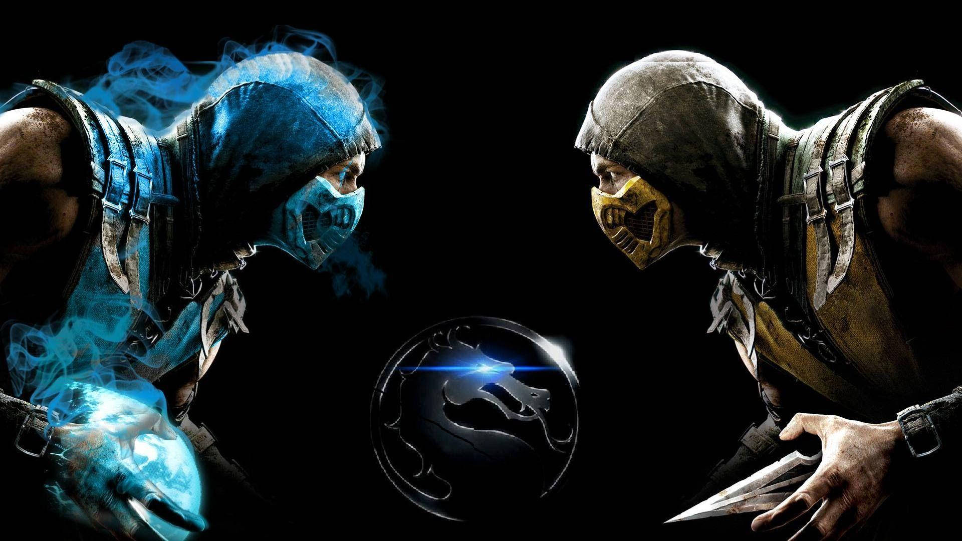 Mortal Kombat, Scorpion, Sub Zero, Full HD Desktop Wallpaper