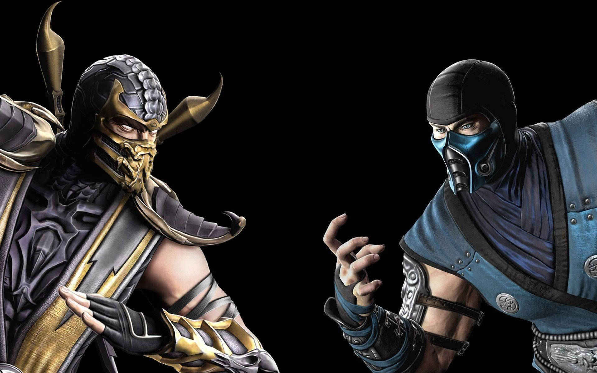 Mortal Kombat, Scorpion, Sub Zero, Full HD Desktop Wallpaper