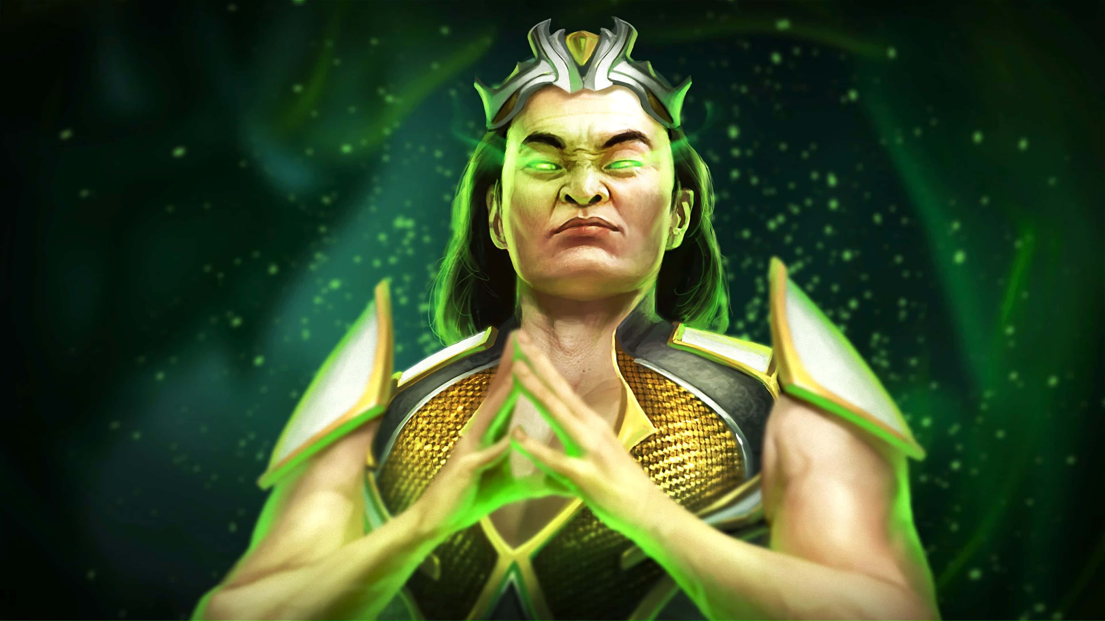 Mortal Kombat, Shang Tsung, green-skinned warrior, 4K Desktop Wallpaper